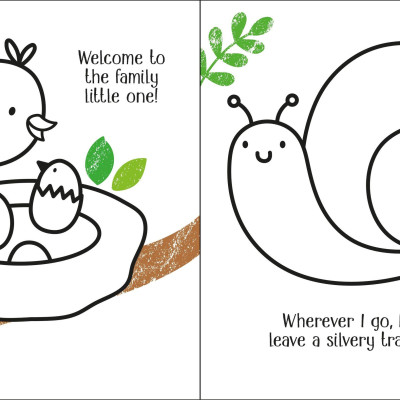 First Colouring Springtime