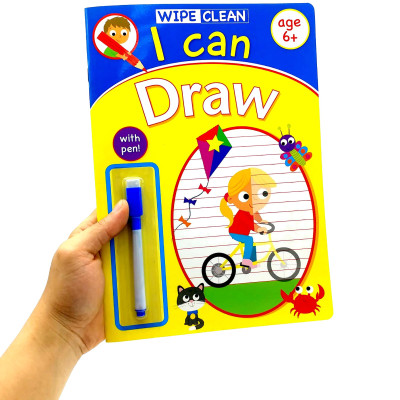 Wipe Clean I Can Draw - Book With Pen Age 6+