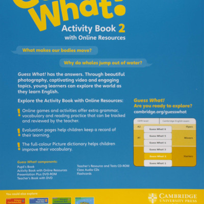 Guess What! Level 2 Activity Book with Online Resources British English