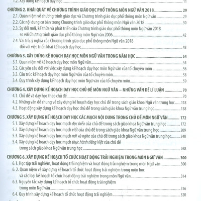 Giáo Trình Xây Dựng Kế Hoạch Dạy Học Môn Ngữ Văn