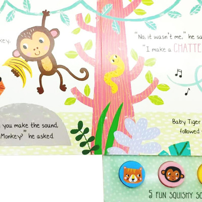 What Did Tiger Hear? - Press And Play Sound Book