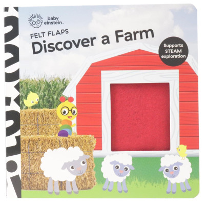 Sách ngoại văn: Felt Flaps - Baby Einstein Discover A Farm