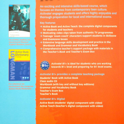 Activate! B1+: Value Packs (SB With ActiveBook + WB With CD-ROM)