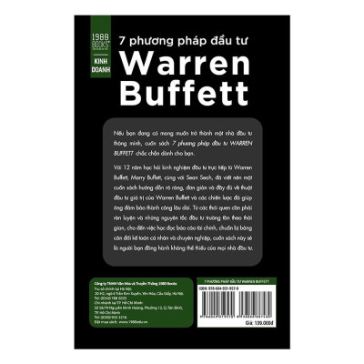 Sách 7 Phương Pháp Đầu Tư Warren Buffett - BẢN QUYỀN
