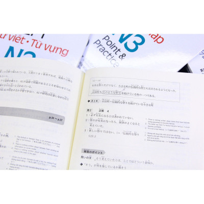 Kỳ thi năng lực Nhật ngữ: Point & Practice N3 - Chữ viết Từ vựng