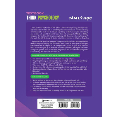 Tâm lý học - Think Psychology - Text Book - Bản Quyền