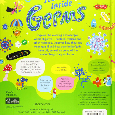 Sách tương tác tiếng Anh: See Inside Germs