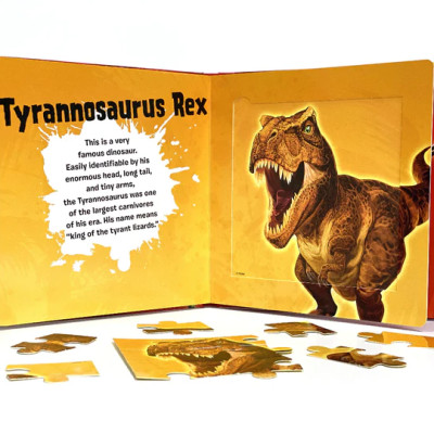 My First Puzzle Book: Dinosaurs