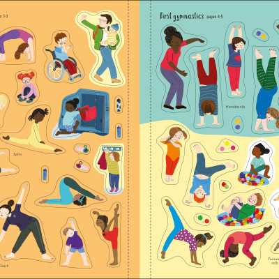 Little First Stickers Gymnastics