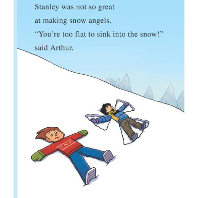 Sách ngoại văn: Flat Stanley - On Ice