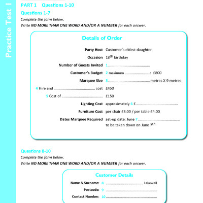 IELTS in Depth 3 (6.5 - 7.5+) - 6 Pratice Tests