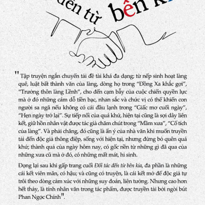 ĐỐI TÁC ĐẾN TỪ BÊN KIA