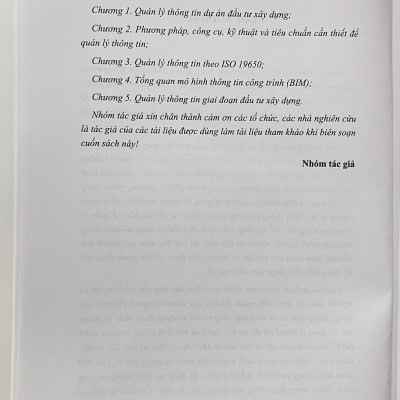 Sách - Quản Lý Thông Tin Dự Án Đầu Tư Xây Dựng Áp Dụng BIM Theo ISO 19650