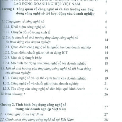Kinh Tế Số - Ảnh Hưởng Tới Năng Suất Lao Động Và Dịch Chuyển Cơ Cấu Kinh Tế Tại Việt Nam