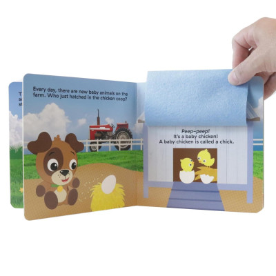 Sách ngoại văn: Felt Flaps - Baby Einstein Discover A Farm