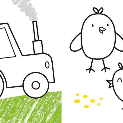 First Colouring Farm