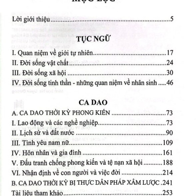 Tục Ngữ Ca Dao Việt Nam