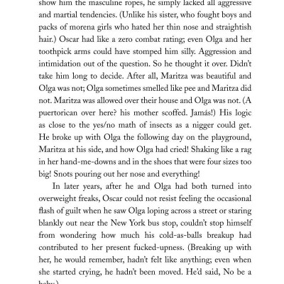 The Brief Wondrous Life of Oscar Wao