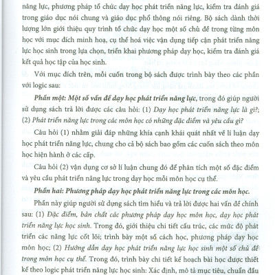 Dạy Học Phát Triển Năng Lực Môn Vật Lí Trung Học Cơ Sở