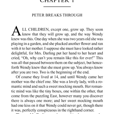 Peter Pan (Bantam Classic)