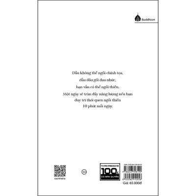 Toạ Thiền Trên Ghế - Để Tận Hưởng Cuộc Sống Thư Thái