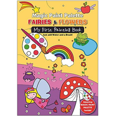 Magic Paint Palette - Fairies & Flowers