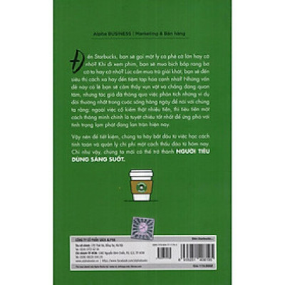 Sách Đến SB Mua Cà Phê Cốc Lớn (Tái Bản mới nhất) - Alphabooks - BẢN QUYỀN