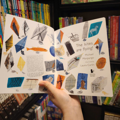 Sách - The Kites Are Flying! by Michael Morpurgo - Children