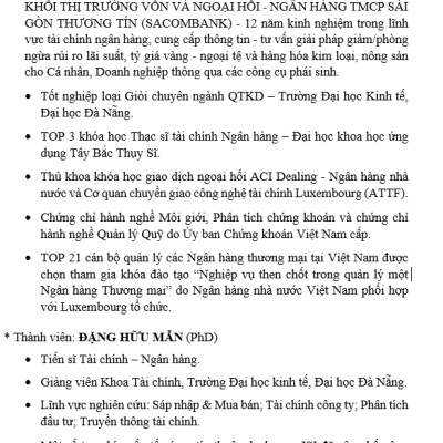 QUẢN TRỊ RỦI RO GIÁ CÀ PHÊ BẰNG HỢP ĐỒNG TIÊU CHUẨN TRÊN SÀN ICE