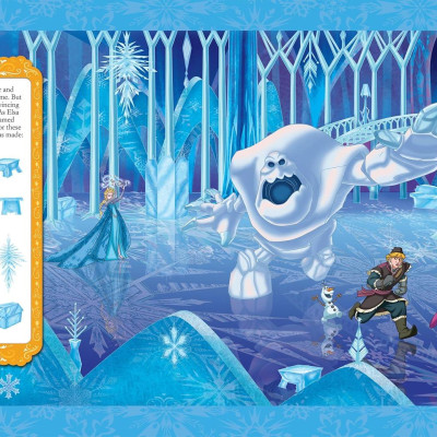 Sách ngoại văn: 3D Look And Find - Disney Frozen