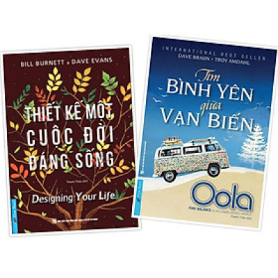 Combo Thiết kế một cuộc đời đáng sống + Tìm bình yên giữa vạn biến - Bản Quyền