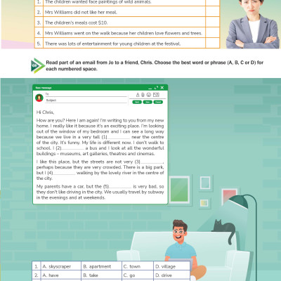 Tăng cường kĩ năng Đọc, Nghe và Giao tiếp Tiếng Anh Lớp 8