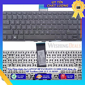 Bàn Phím dùng cho LAPTOP HP PAVILION 13-S000 X360 dùng cho HP Pavilion x360 13-S 13-S020N - MÀU TRẮNG - Hàng Nhập Khẩu New Seal