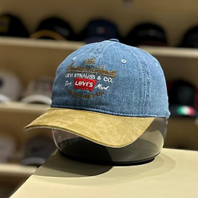 Nón kết, mũ lưỡi trai LV phối vải jeans form chuẩn thời trang cao cấp