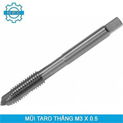 Mũi taro thẳng Volkel M 3 x 0.5