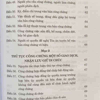 Luật Công Chứng Năm 2024