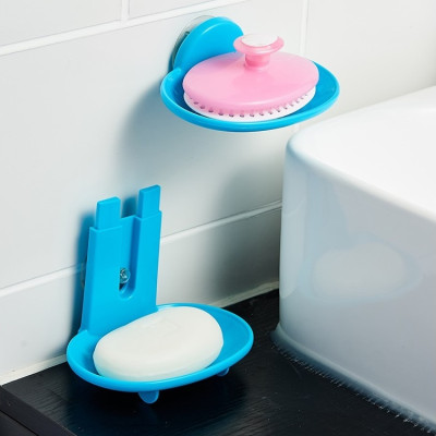 Khay đựng xà bông 2 tầng Inomata màu trắng - Nội địa Nhật Bản