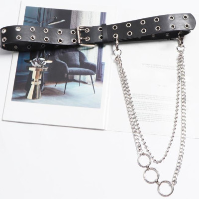 Xích đeo quần thời trang nam nữ vòng tròn retro