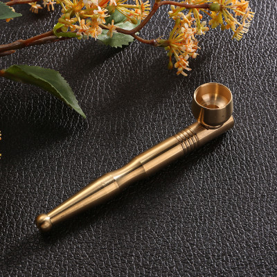 Tẩu lọc thuốc bằng đồng cao cấp, Dùng cho được cả Sợi và điếu : Lớn + Vừa + Nhỏ, có thể tháo rời và vệ sinh !