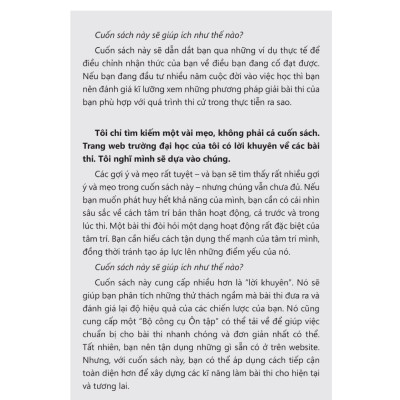 Chinh Phục Kì Thi, Điểm Cao Như Ý - ML