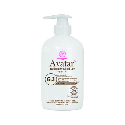 Nước Giặt Xả Đồ Lót Avatar Chuyên dụng 6 In 1 Lưu Hương 48h 500ML ( 2 Mùi Hương ) 