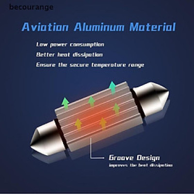 Bóng Đèn LED Gắn Trần Xe Hơi Siêu Sáng 31mm 36mm 39mm 41mm 41mm C5W Cửa hàng nội thất ô tô TrendyCar