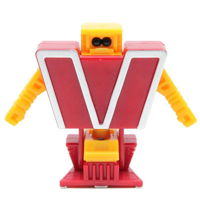 Đồ Chơi Lắp Ráp Biến Hình Robot Chữ Cái V - Cresta DK81247