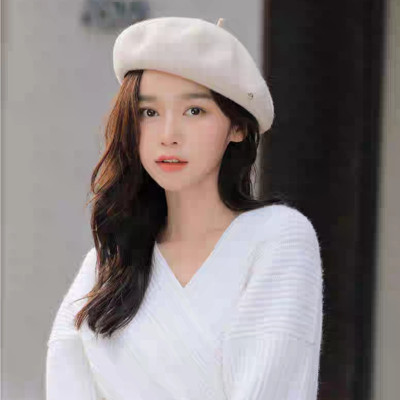 Nón bere mũ beret nữ cao cấp thu đông thời trang Âu Mỹ dona22102501