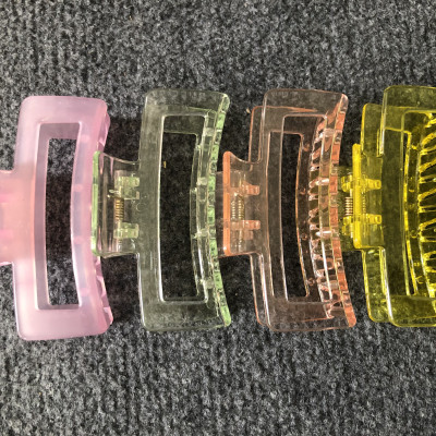 Kẹp Tóc Màu Trơn Kiểu Dáng Thanh Lịch Cho Nữ