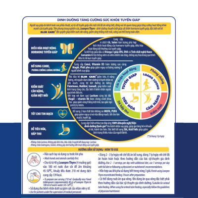 Sữa Lean Pro Thyro Dinh Dưỡng Tăng Cường Sức Khỏe Tuyến Giáp 900g