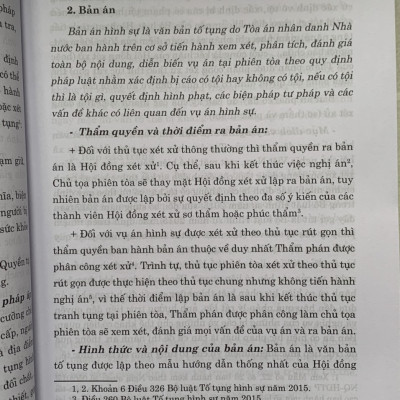 Thuật ngữ pháp lý tố tụng hình sự