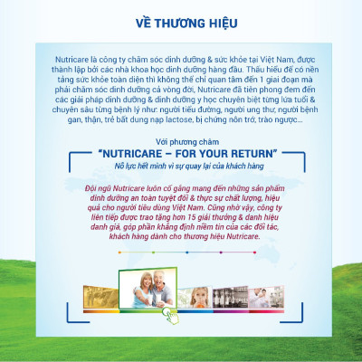 Thùng sữa nước Nutricare ColosCare giúp trẻ tăng cường hệ miễn dịch (110ml)