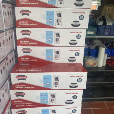 Máy sấy quần áo Sunhouse SHD2702 công suất 900W sấy 10kg quần áo - Hàng chính hãng