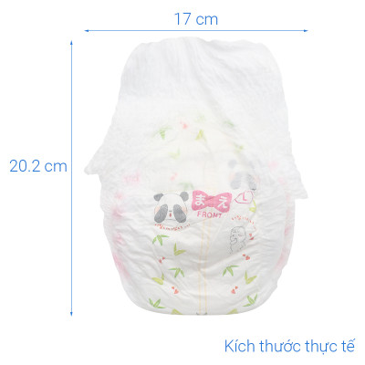 [CỘNG 6 MIẾNG] Tã quần Moony cao cấp L44+6 (Girl) - Nhập khẩu từ Nhật Bản